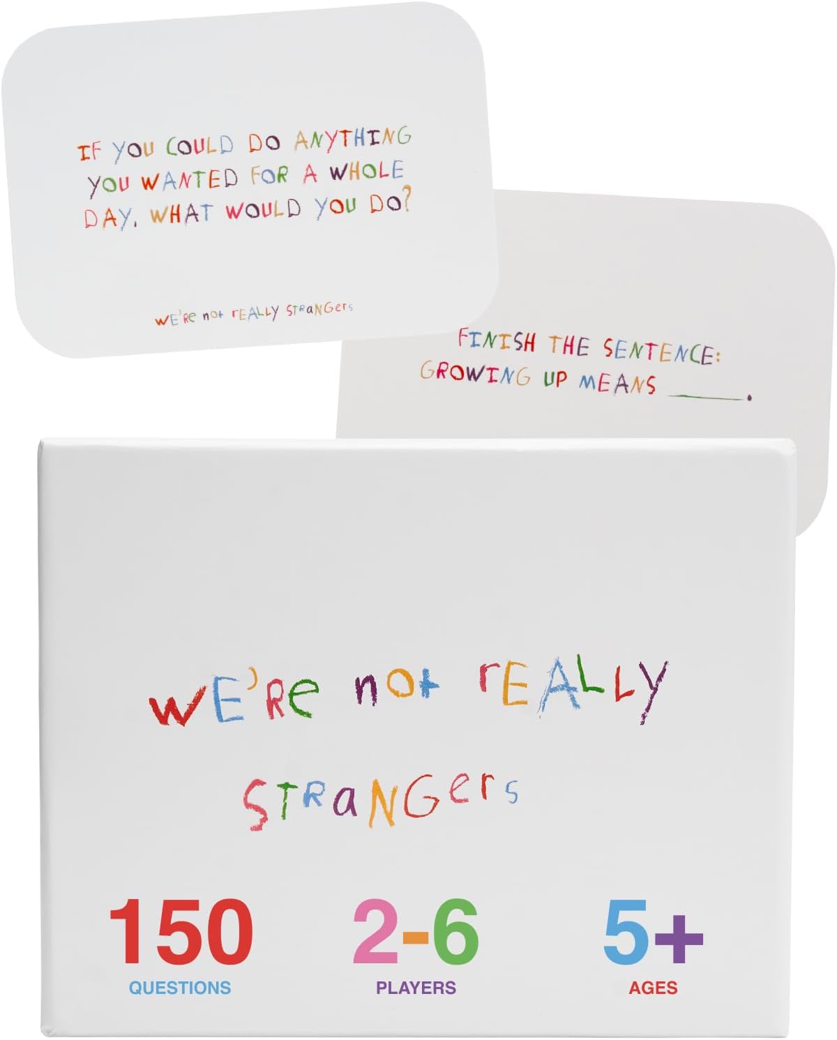 We're Not Really Strangers: Kids Edition | Encourage Conversation |Ages 5+ We're Not Really Strangers: Kids Edition | Encourage Conversation |Ages 5+